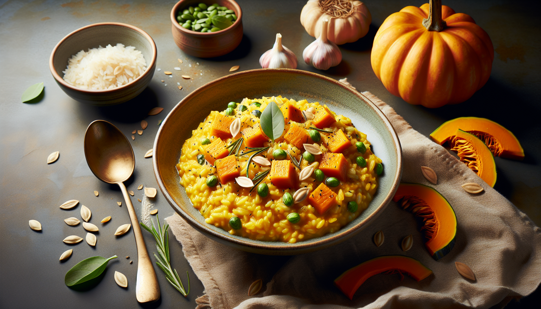 risotto alla zucca semplice